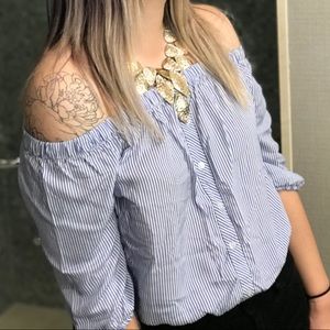 Off shoulder top